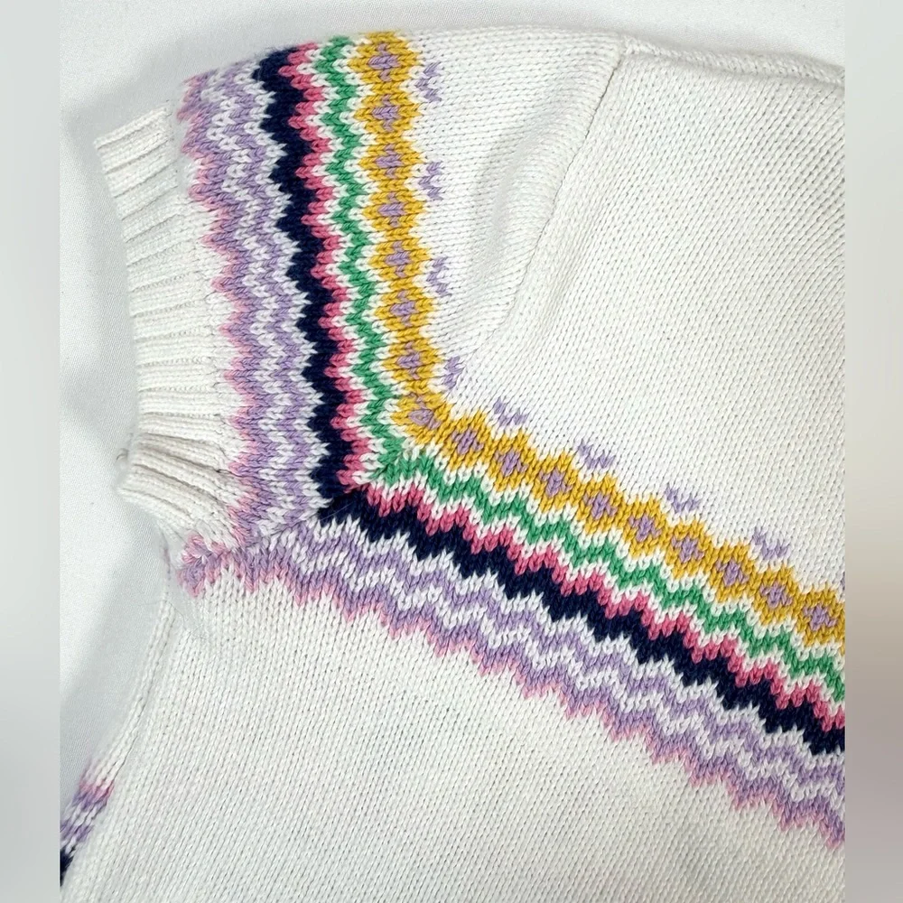 GYMBOREE Girls School Alphabet Rainbow ABC‎ Crayon Knit Sweater Dress 2T Kidcore